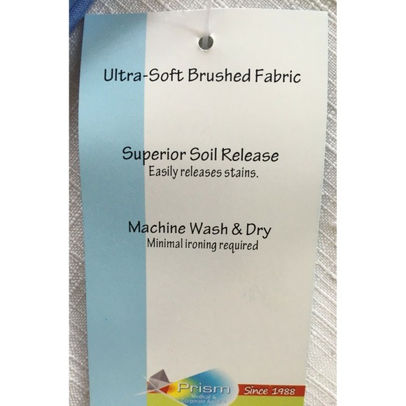 Set of 5 - 5XL PRISM Men Women Medical Nursing Uniform 1 Pocket V-Neck Scrub Top - Picture 7 of 9